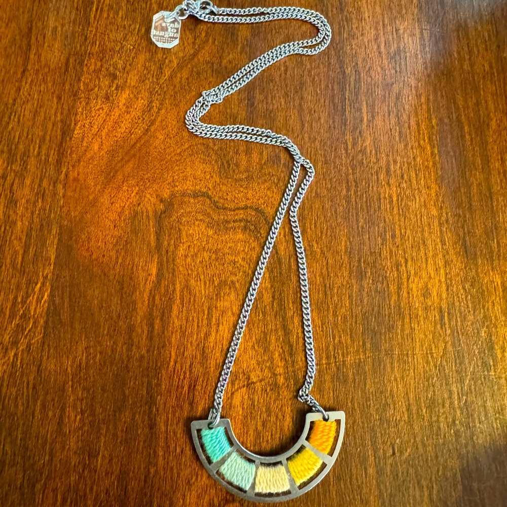 Days of August Colorwheel Necklace in Tropical Pastel (Small) - Picture 2 of 4
